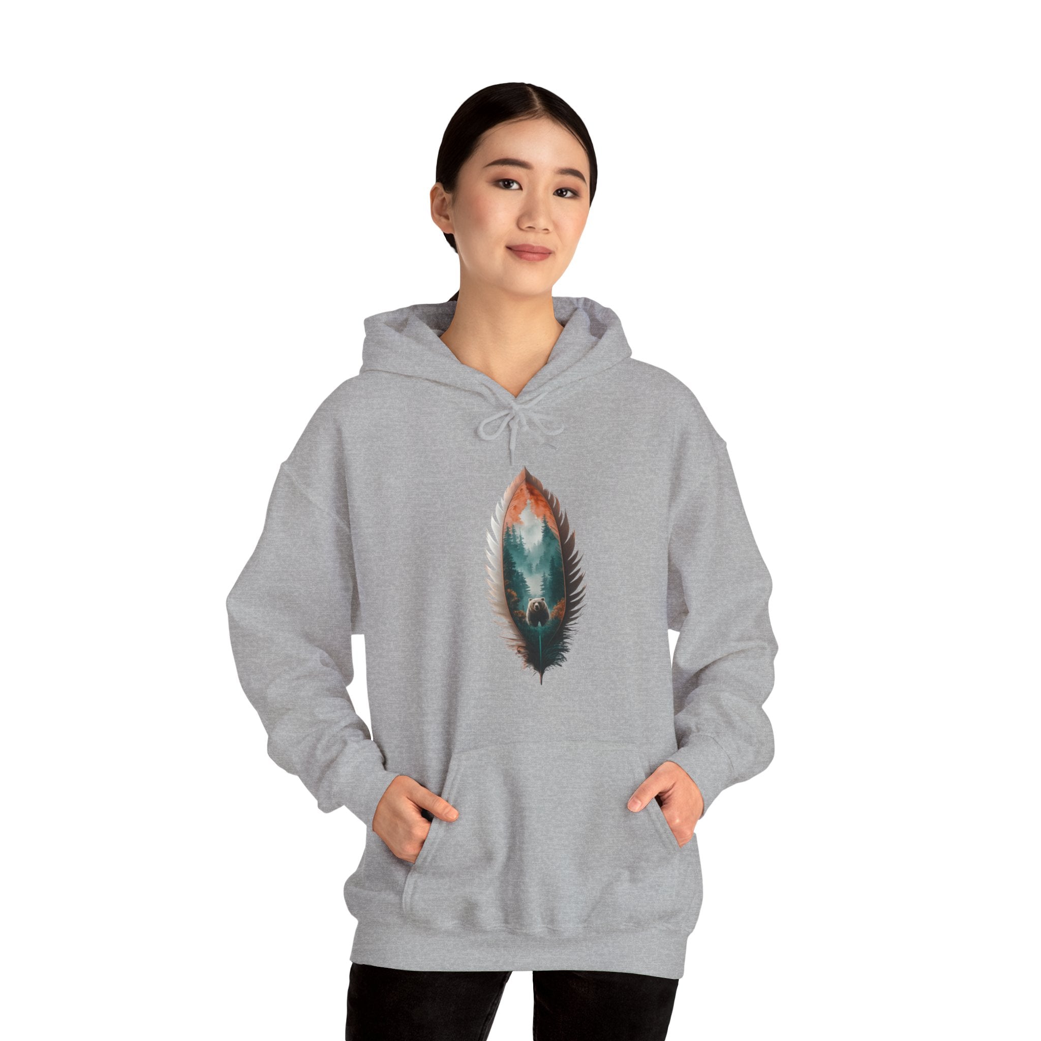 Feather Hoodie