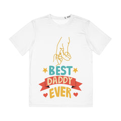 Best Daddy Ever Men's Polyester Tee (AOP)