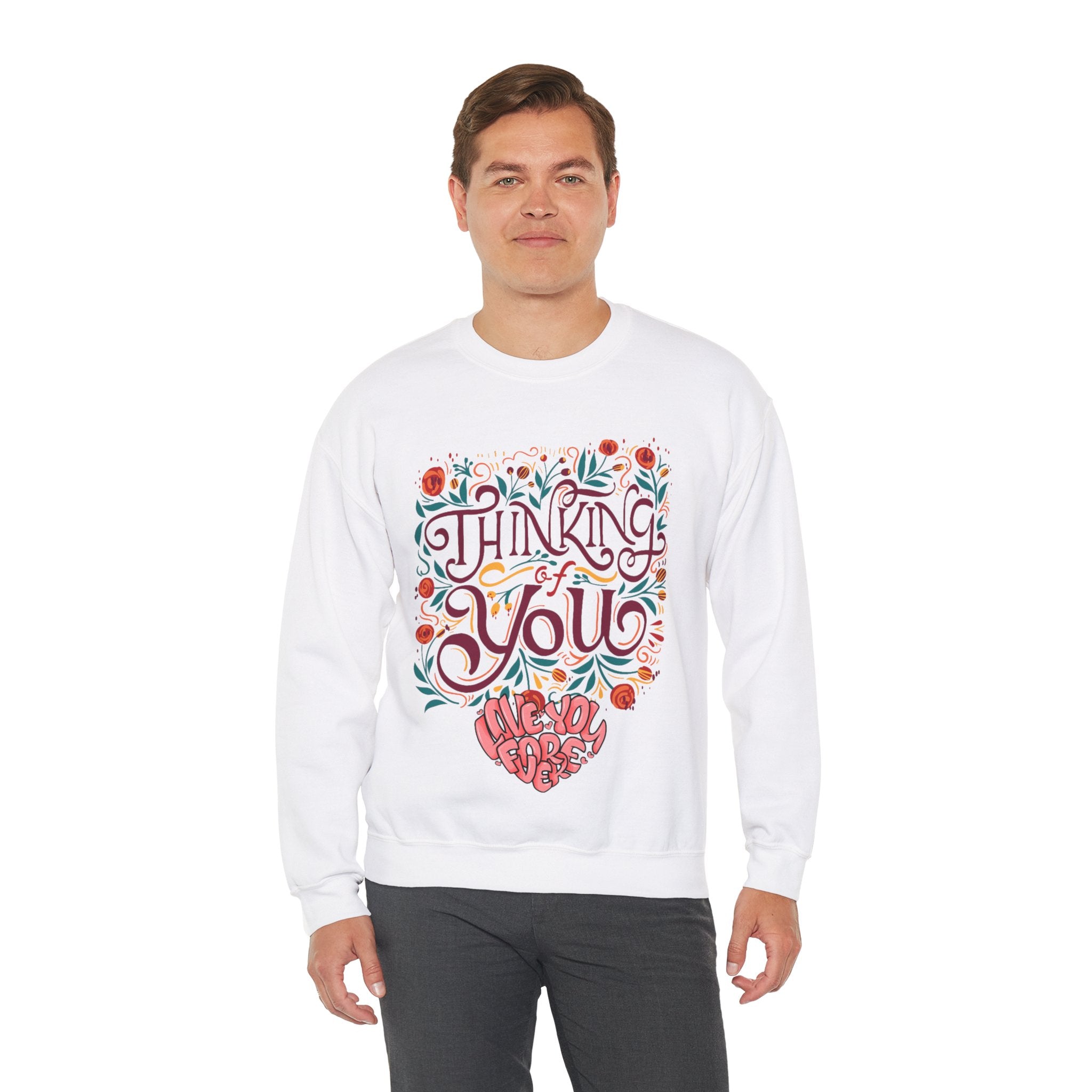 Love You Forever Heavy Blend™ Crewneck Sweatshirt