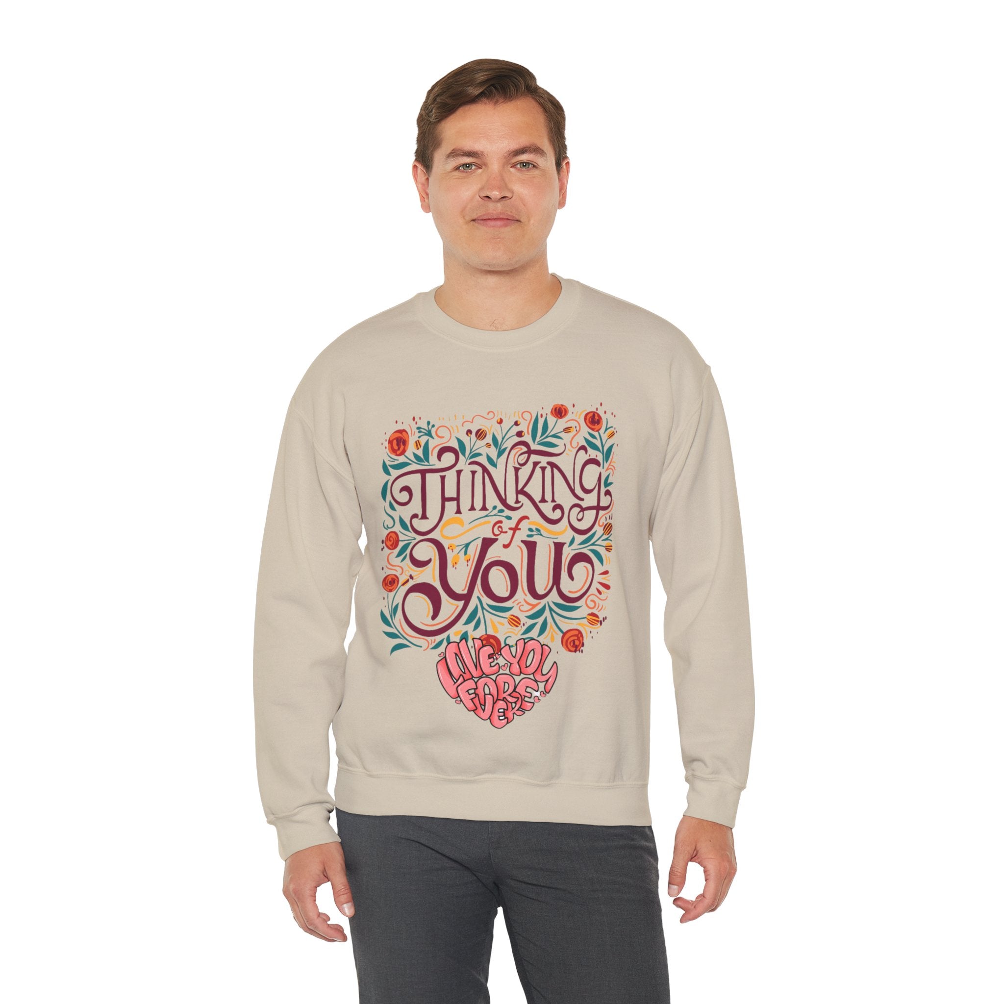 Love You Forever Heavy Blend™ Crewneck Sweatshirt