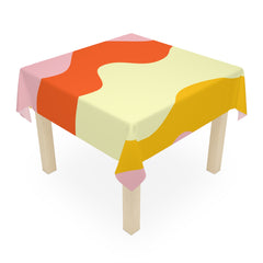 Color Pattern Tablecloth