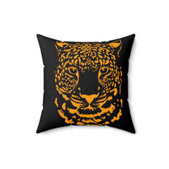 Tiger Polyester Square Pillow