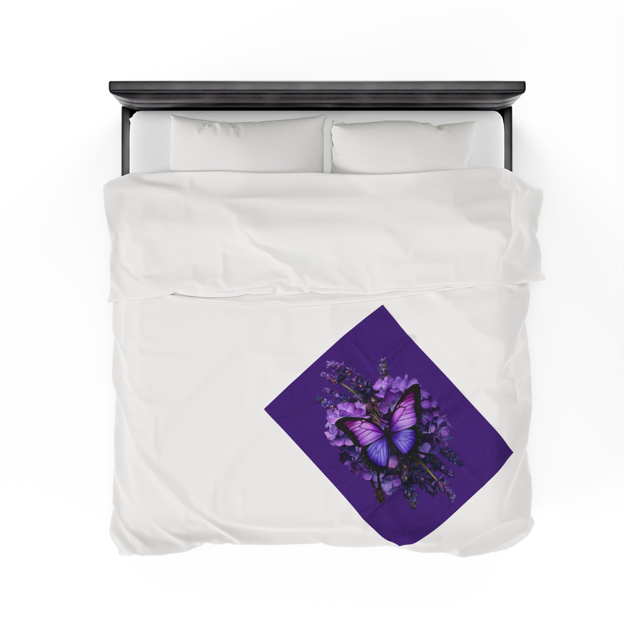 Butterfly Nest Velveteen Plush Blanket